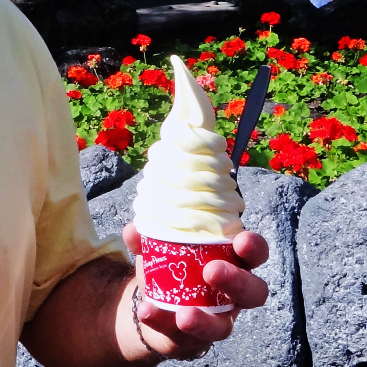 Detalhe do Dole Whip