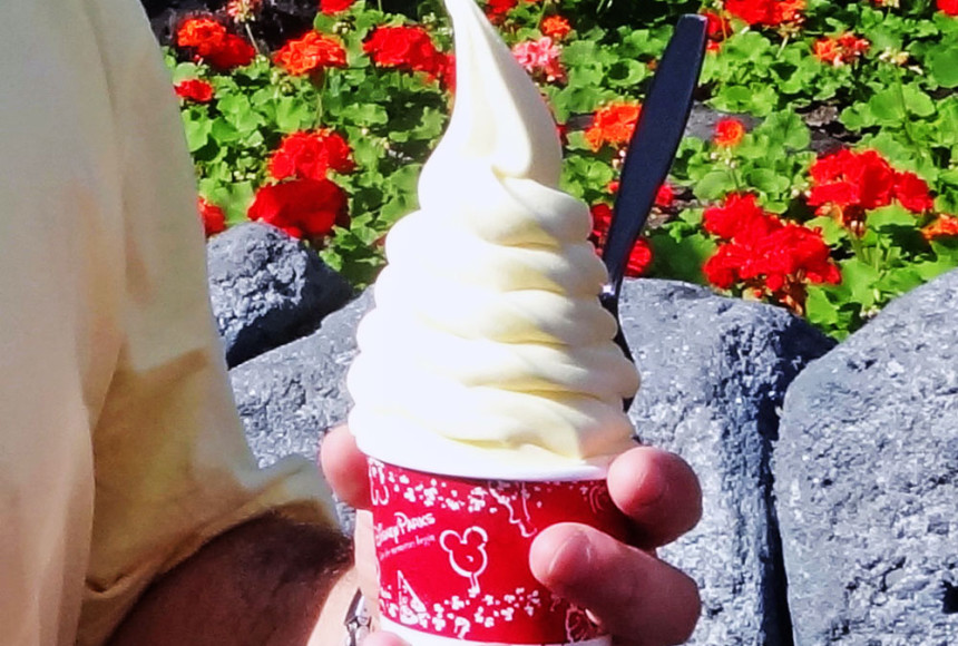 Detalhe do Dole Whip