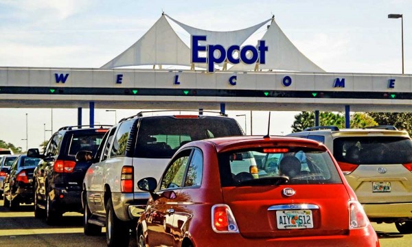 Entrada do parque Epcot