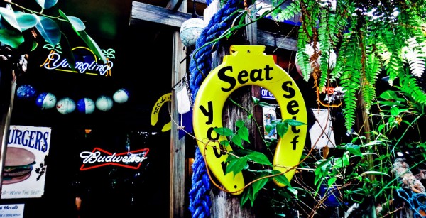 Decoração do Le Tub, um senso de humor diferente