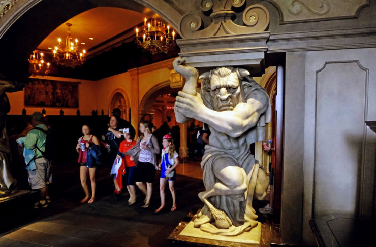 Acesso ao Be Our Guest Restaurant, na Nova Fantasyland, Magic Kingdom