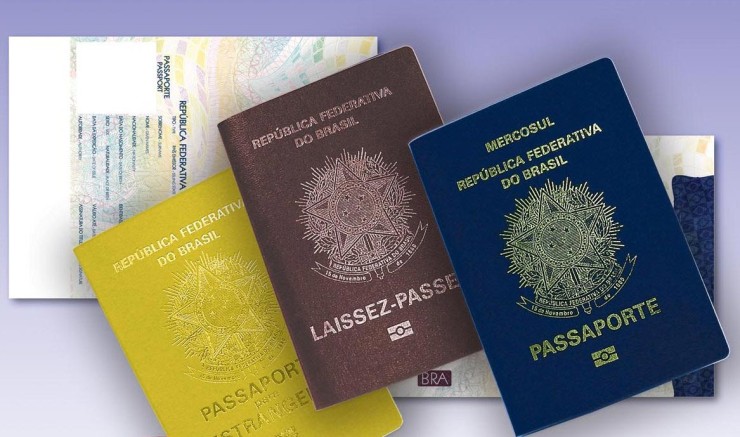 passaportes brasileiros