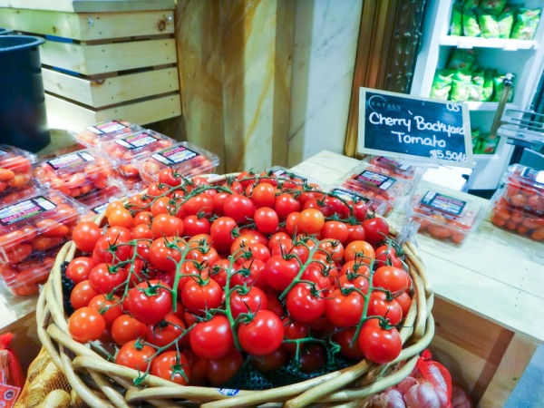 Produtos frescos no Eataly NYC