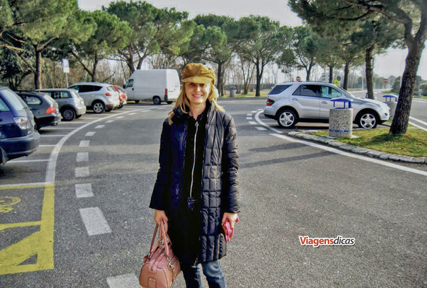 Parada para um espresso ao longo de uma autoestrada italiana