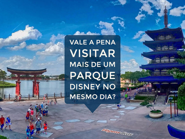 Vale a pena visitar mais de um parque Disney no mesmo dia?