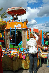 A feira que acontece no Mauerpark, em Berlim