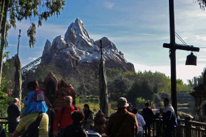 A atração Expedition Everest, no parque Disney's Animal Kingdom