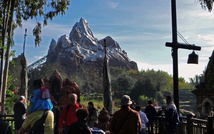A atração Expedition Everest, no parque Disney's Animal Kingdom