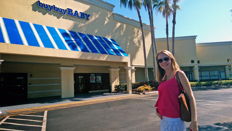 Fachada da loja de bebês Buy Buy Baby