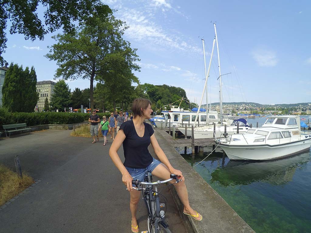 O Zurichsee é lindo não é mesmo?