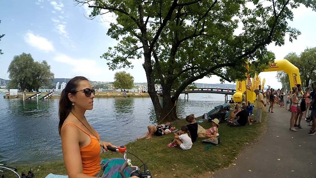 Chegando em Landwieser, um dos nossos pontos prediletos para um piquenique.