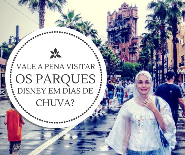 Vale a pena visitar a Disney em dias de chuva
