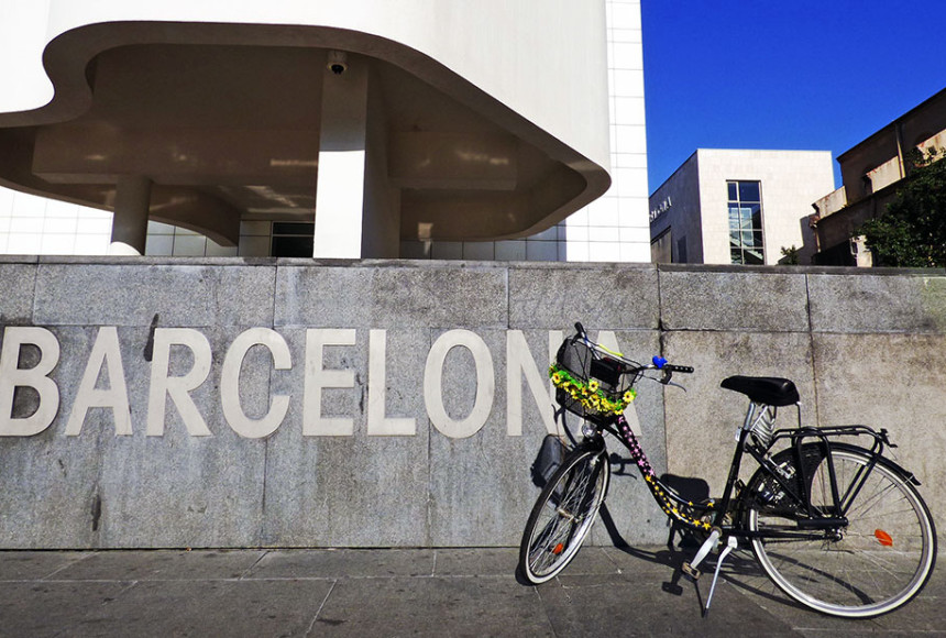 Barcelona de bike