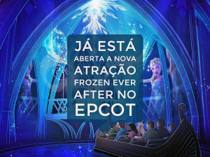 Já está aberta a nova atração Frozen Ever After no Epcot