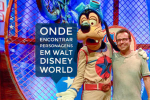 Onde encontrar personagens em Walt Disney World