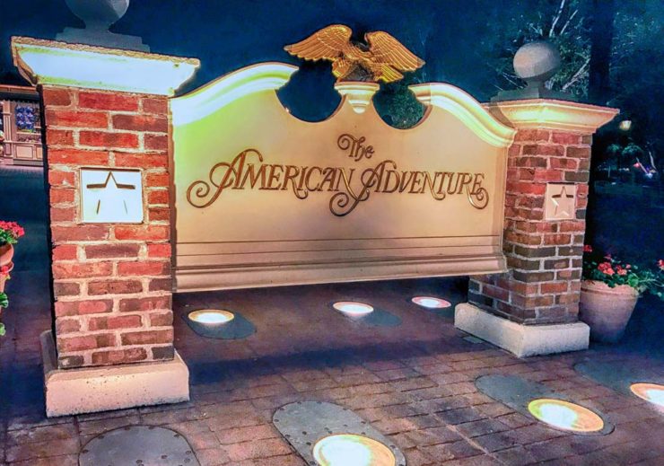 The American Adventure, no parque Epcot